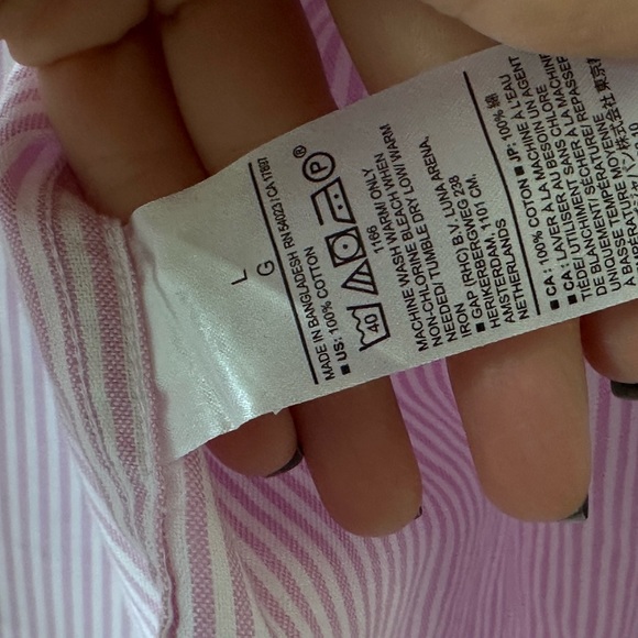 100% cotton button down - Picture 4 of 4